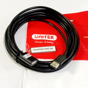 Cáp nối dài USB 2.0 dài 5m / Hiệu Unitek chính hãng (USB 2.0 AM to AF Cable)