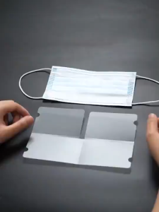 20/50/100PCS Mask plastic cover holder storage washable foldable dust proof plastic keeper