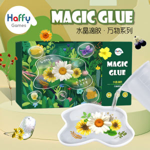 Girls Handmade DIY Toys Kids Making New Arrival Puzzle Ornament All Things over 3 Years Old Crystal Glue Non-Toxic