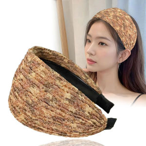 Anti-Aging Wide Edge Hairband Womens Daily Wear Hair Accessories Cover Gray Hair Headwear That Makes You Look Younger