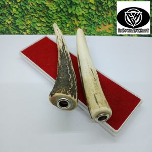 Once pipa klokotan tanduk rusa asli dan original A352