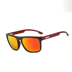 ZENOTTIC Retro Square Polarized Sunglasses Shade Men Lightweight TR90 Frame UV400 Protection Fashion Goggles Sun Glasses