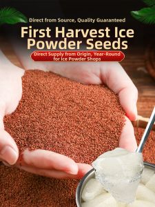 WHITE ISLAND | Handmade Special Grade Ice Powder Seeds for Making Ice Pudding