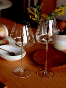 BANGBEBE | Elegant Luxury Crystal Wine Glasses Burgundy Type
