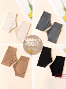 JIFANPAUL | Warm Thick Velvet Gloves for Children Writing