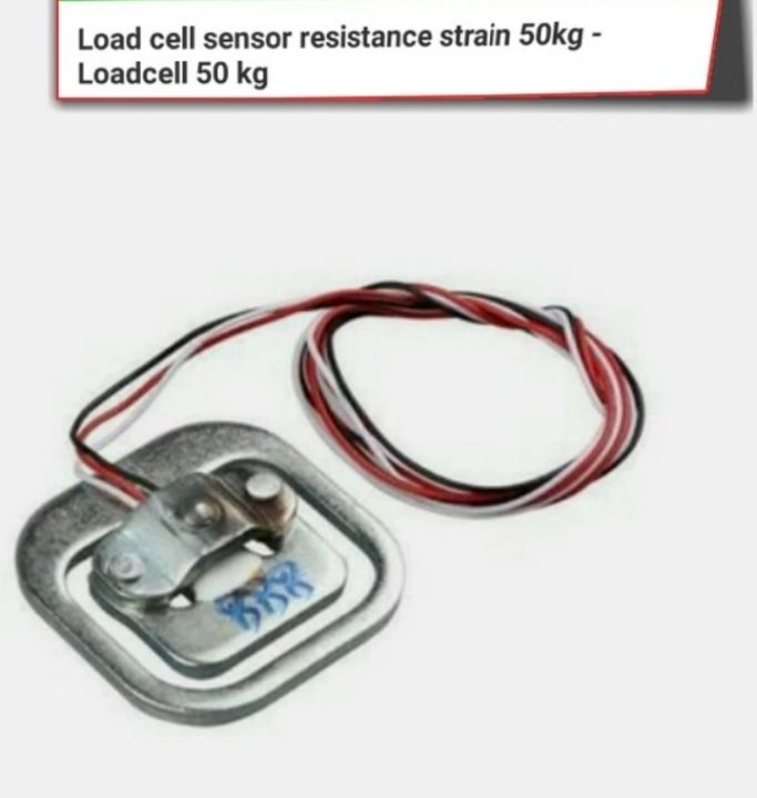LOADCELL 50 KG / LOAD CELL 50 KG SENSOR RESISTANCE STRAIN Lazada