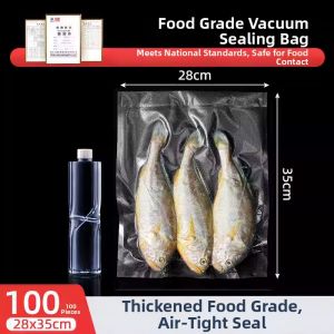 SHIKATU | Food Storage Vacuum Bags Re-sealable Thickened Mesh Roll Bag