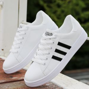 Giày Thể Thao Thường Ngày Cho Nam Mùa Xuân Thu Phong Cách Mới Giày Thể Thao Đế Bằng Đế Bằng Thường Ngày Đa Năng Cho Học Sinh Giày Thời Trang