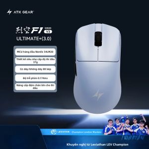 Chuột Chơi Game ATK F1 V3 Blazing Sky Liekong F1v3 3 Chế Độ Tốc Độ Phản Hồi 8K Cảm Biến Quang Học PAW3955 Con Lăn Quang Học Siêu Nhẹ Dành Cho Esports