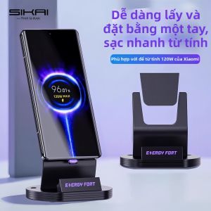 SK | Đế Sạc Nhanh Từ Tính Đen 240W