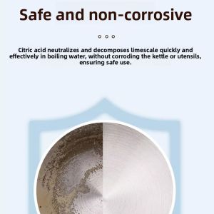 MONLEYTA | Food Grade Lemon Acid Scale Remover For Kettles And Cups Tea Stain And Water Scale Cleaner Efficiently Removes Calcification