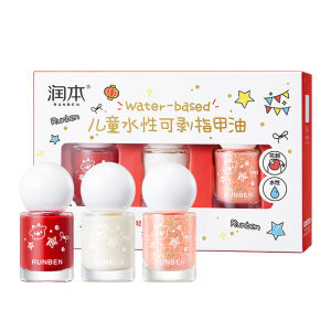 RUNBEN | Tear-Off Odorless Nail Polish For Girls