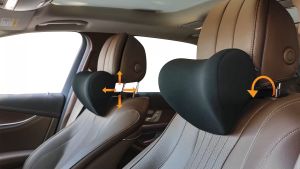 Gối Tựa Đầu Cao Su Non Định Hình 3 Trong 1 Tiện Dụng Điều Chỉnh Đa Góc Kèm Móc Treo Đồ Giá Đỡ Điện Thoại CIND - Nhập Khẩu Chính Hãng