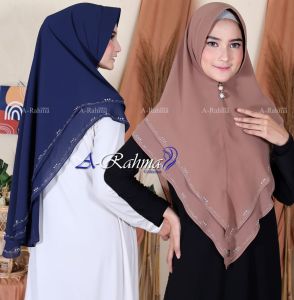 Hijab Khimar Syar’i Payet Cristal