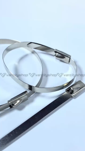 [20PCS] Tali Ripet Besi Knalpot Klem Stainless Cable Ties Kabel Ties Stainless Tali Pengikat