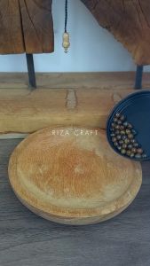 Gelang Tasbih 33 Butir Batu Akik Tiger Eye Mata Harimau ASLI Alam Natural Etnik Unik untuk Pria Wanita