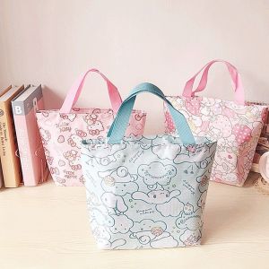 Cinnamon Dog Lunch Box Bag: A Cute & Waterproof Choice for Elementary School Students