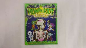 Human Body Activity Sticker Book with Stickers & Press Outs For Kids To Learn About The Human Body