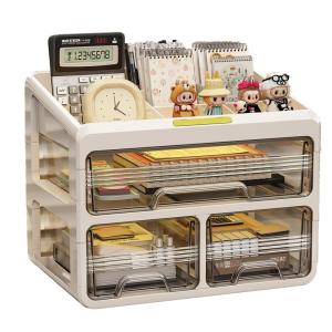 youqin | Large Capacity Drawer Style Desktop Storage Box