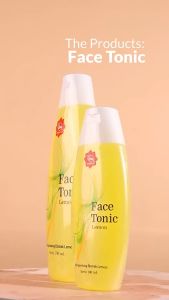 New VIVA Face Tonic100ml LEMON BPOM Penyegar Wajah Toner Kulit Berminyak Kusam Flek