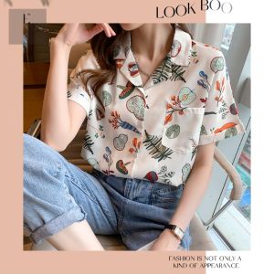 LHMoonlight คุณภาพดี เสื้อเชิ้ตแฟชั่นสวยๆ ลายสวยน่ารักมาก ผ้าดีใส่สบายทำความสะอาดง่าย คอปกสุดชิค สวมใส่ได้หลายโอกาส เหมาะกับซัมเมอร์นี้สุดๆ ชอบกดสั่งได้เลย