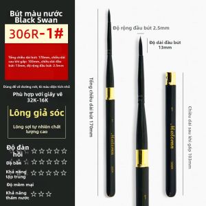 maleonn | Bộ Cọ Vẽ Di Động Du Lịch 6 Cây