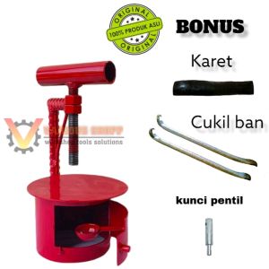 FULL BONUS Alat Tambal Ban Bakar Tambalan bakar manual 2 menit hasil halus murah cukil ban Motorb