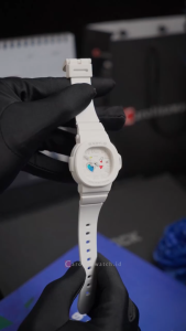 Casio Baby-G BGA-10-7AJF Playful Hearts Series Analog Dial White Resin Strap