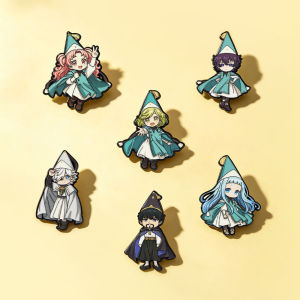 clu Witch Hat Atelier Tetia Coco Agott Cute Anime Cartoon Enamel Pin Metal Lapel Brooch ulc