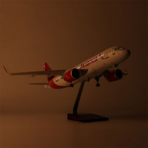 1/80 Large Scale 47cm Avianca Air A320 Diecast Resin Airplane Model Kit With Landing Gear Wheel For Collection Display or Gift