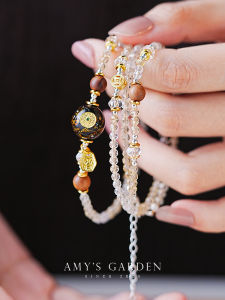 Amys Garden Original Yellow Crystal Bracelet Womens Traditional Handmade Friend Gift Fashionable Jewelry Fashionable Bracelets