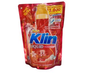 Soklin Liquid Cair Pouch 210ML kemasan 5000