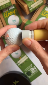 17mm Golf Ball stamp w/ ink refill Customized Personalized Custom Pre-inked Stamp (COD ACCEPTED)