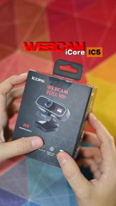 Webcam Tích Hợp Micro iCore IC5 - Full HD 1080p Tích Hợp Micro - Góc Rộng 105° - Hàng chính hãng