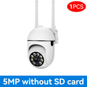 1/2/4pcs 2.4G 5MP Wifi IP Wireless Security Surveillance PTZ Cameras 5X Zoom Tracking Two-way Audio HD Night Color Cam O-Kam Pro