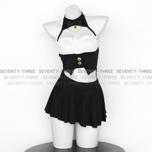 Sweet Short Skirt Maid Uniform Cosplay Costume Three-Band Rabbit Butler Cute Strap Tailor-made Uniform Cosplay Props