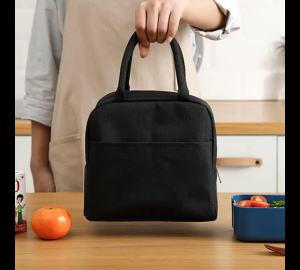 Insulated Lunch Bag Large Capacity Portable Leakproof Lunch Box Tote With Handle Thermal Food Container For Work School