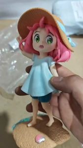 Bandai | Spy X Family Summer Beach Anya Action Figures Anime Products Desktop Computer Case Decoration Statue Cute Birthday Gift Model