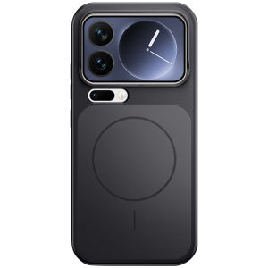 DAIMANG | Full Coverage Anti-Shock Anti-Fingerprint Magnetic Phone Case for Xiaomi 17 Pro Max Black