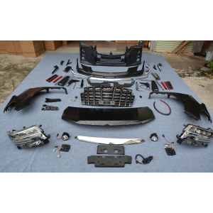 Toyota Alphard 09-14 MonaLisa Big Surrounding Front Bumper And Headlights Modification Parts for Car Exterior Beauty And Maintenance