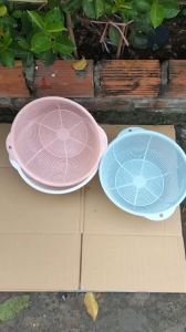 Rổ có tai cầm Việt Nhật 3028 rổ nhựa tròn đựng rau sốngrau củ hoa quả đa năng