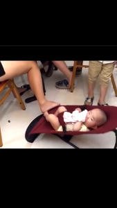 Foldable Baby Rocking Chair Bouncer Soft Newborn Baby Bouncing Chair Baby Rocker High Quality Fabric