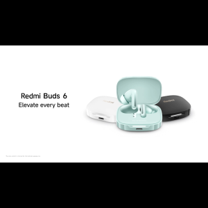 Xiaomi REDMI Buds 6 | Noise cancellation Immersive sound effect 42 hours of listening with charging case Multiple modes Smart connectivity