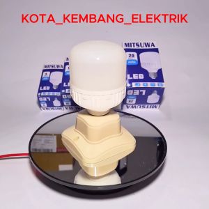 (PROMO TERBATAS) LAMPU LED BULB 5 10 15 20 WATT MITSUWA / LED BULB PUTIH / BOHLAM SNI / SUPER TERANG