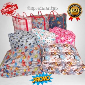 Bedcover Tanpa Sprei: Banyak Pilihan Motif & Bahan Katun Microtext Super Lembut