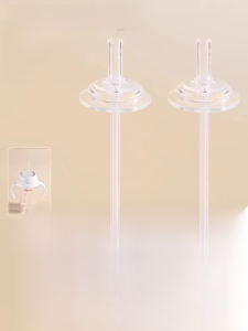 Pigeon Wide Neck Bottle Parts Direct Drink Cap Straw Mouth Cup Cover Third Generation Handle Duckbill Gravity Ball Accessories