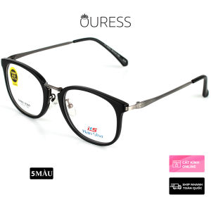 Gọng kính tr90 phối càng hợp kim cao cấp bền đẹp thời trang Ouress 9265