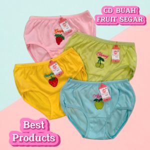 Celana Dalam Buah Fruit Segar Cantik Warna Warni Cerah Anak Cewe Perempuan