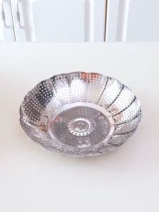 MIKO STEAMER / Kukusan Stainless Flexible (15 to 25cm) - Steamer Alat Kukus Serbaguna