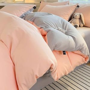 Pure Cotton Washed Single Duvet Cover 150x200x230 Summer Season Modern Simple Style Bedding Cover Skin-friendly Qualifying Product